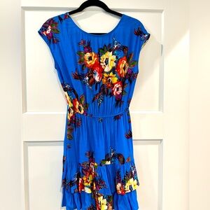 Blue Floral Dress